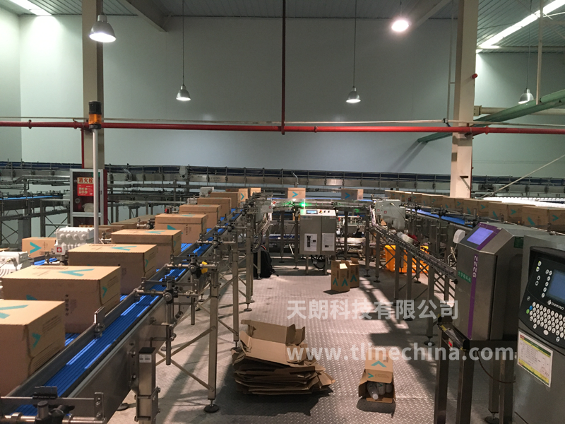 農(nóng)夫山泉稱重檢測機(jī)